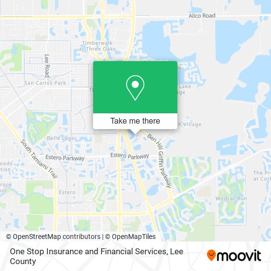 One Stop Insurance and Financial Services map