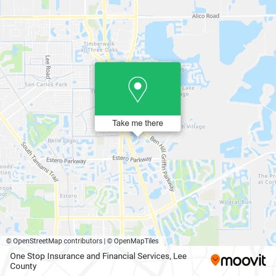 One Stop Insurance and Financial Services map