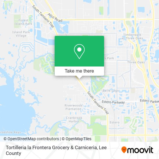 Tortilleria la Frontera Grocery & Carniceria map