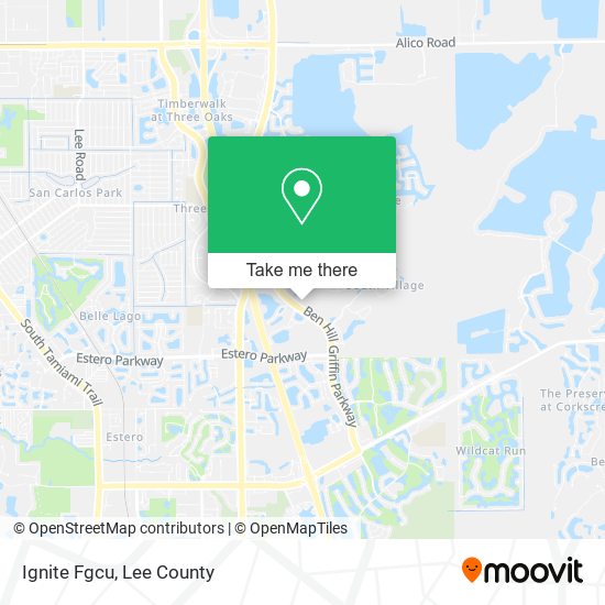 Ignite Fgcu map