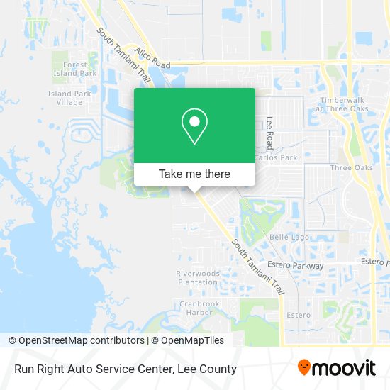 Run Right Auto Service Center map