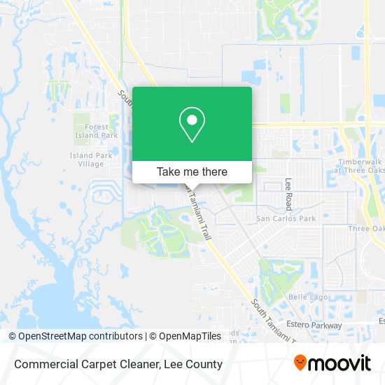 Commercial Carpet Cleaner map