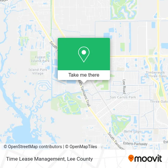 Time Lease Management map
