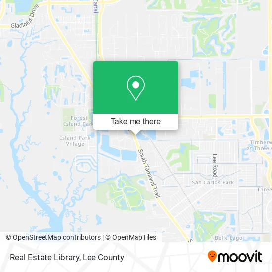 Real Estate Library map