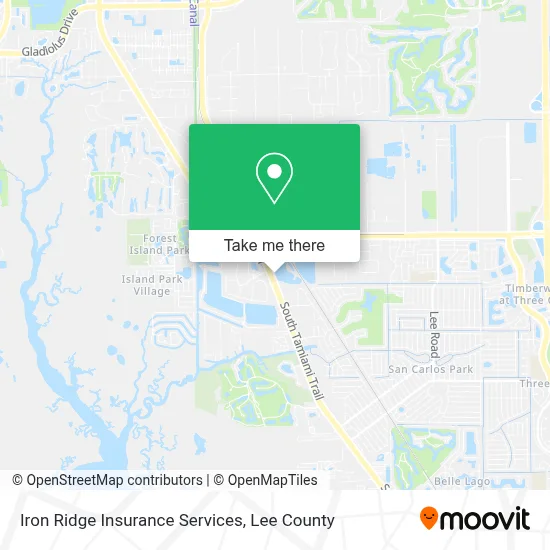 Iron Ridge Insurance Services map