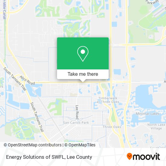 Mapa de Energy Solutions of SWFL