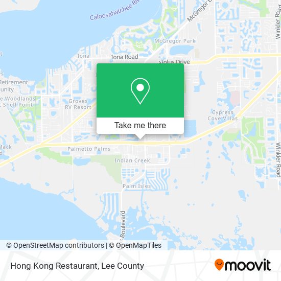 Hong Kong Restaurant map