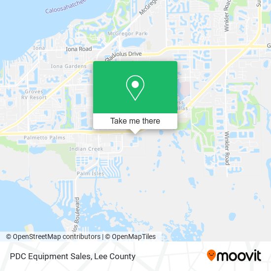 Mapa de PDC Equipment Sales
