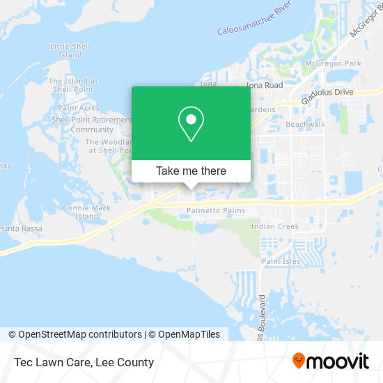 Tec Lawn Care map