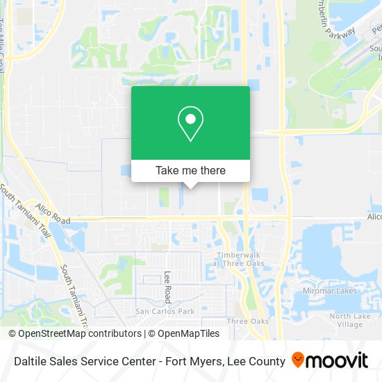 Daltile Sales Service Center - Fort Myers map
