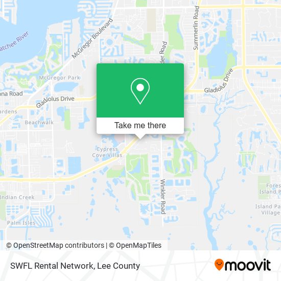 Mapa de SWFL Rental Network