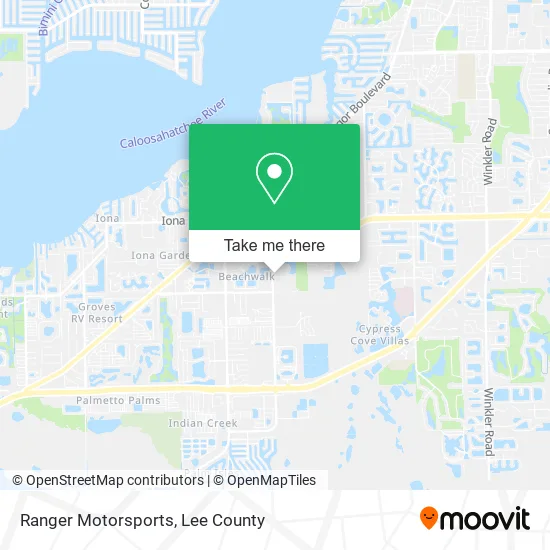 Ranger Motorsports map