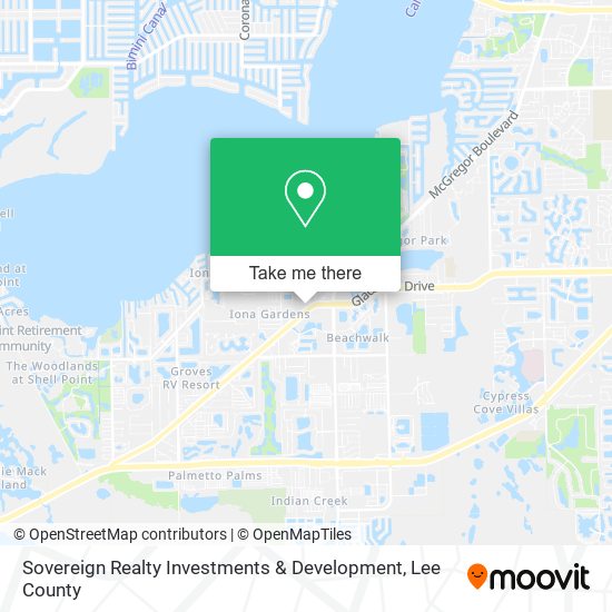 Sovereign Realty Investments & Development map