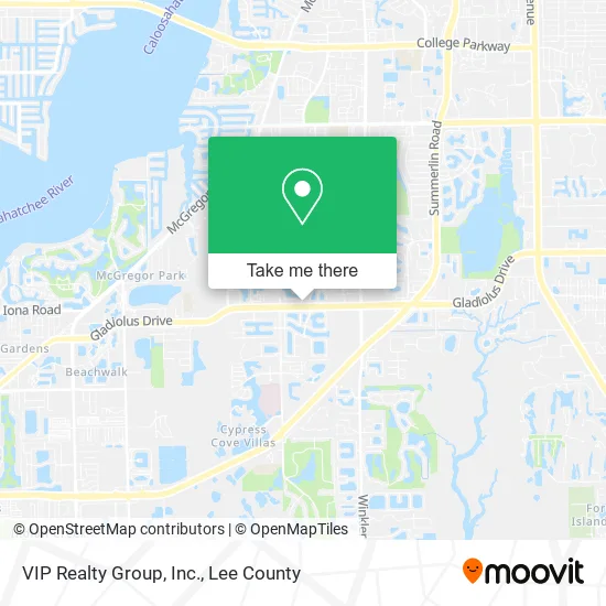 VIP Realty Group, Inc. map