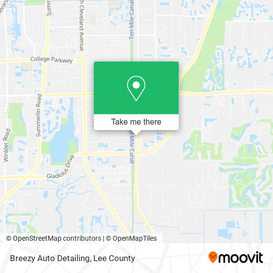 Breezy Auto Detailing map