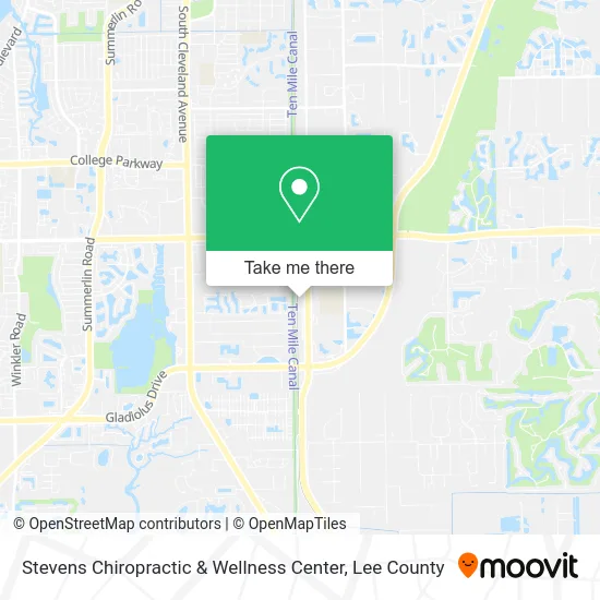 Stevens Chiropractic & Wellness Center map