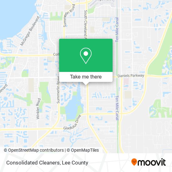 Consolidated Cleaners map