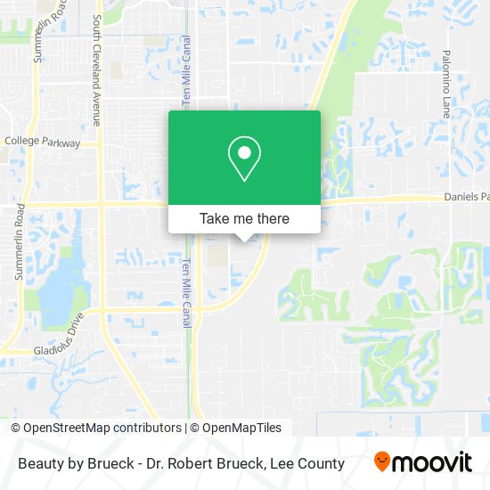 Mapa de Beauty by Brueck - Dr. Robert Brueck