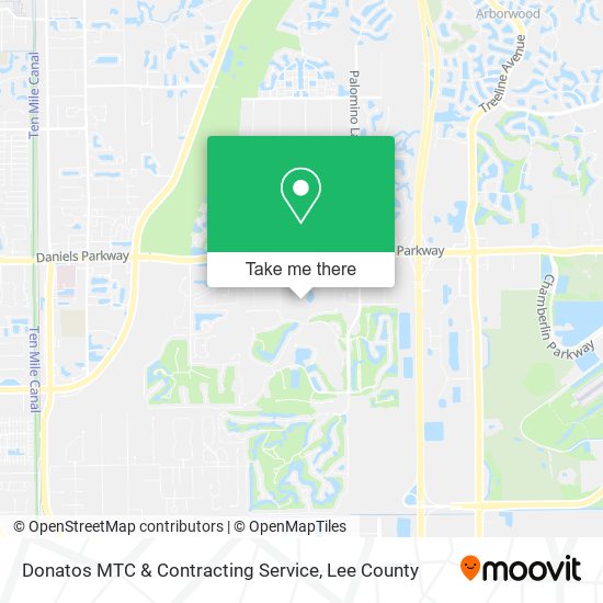 Mapa de Donatos MTC & Contracting Service