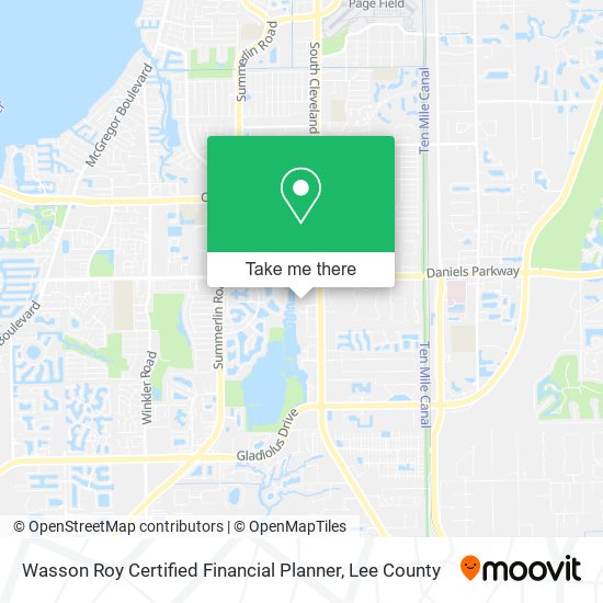 Mapa de Wasson Roy Certified Financial Planner