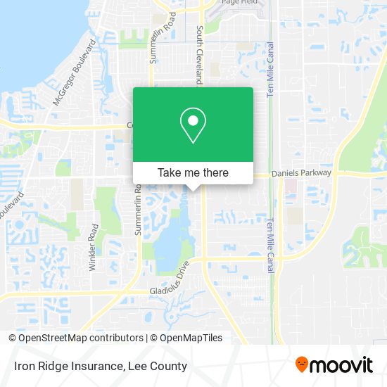 Mapa de Iron Ridge Insurance