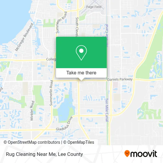 Rug Cleaning Near Me map