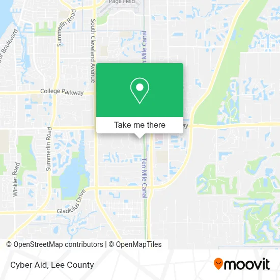 Cyber Aid map