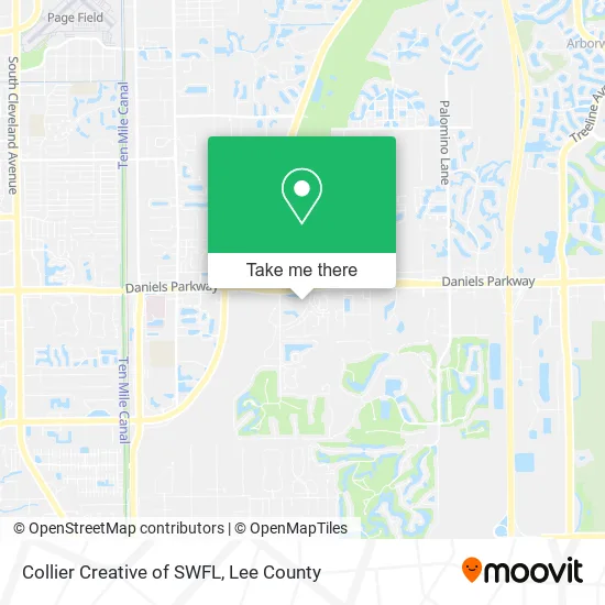 Collier Creative of SWFL map
