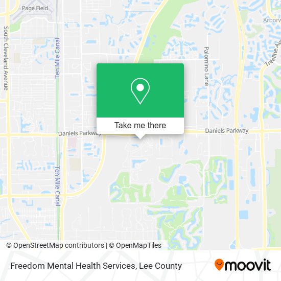 Freedom Mental Health Services map