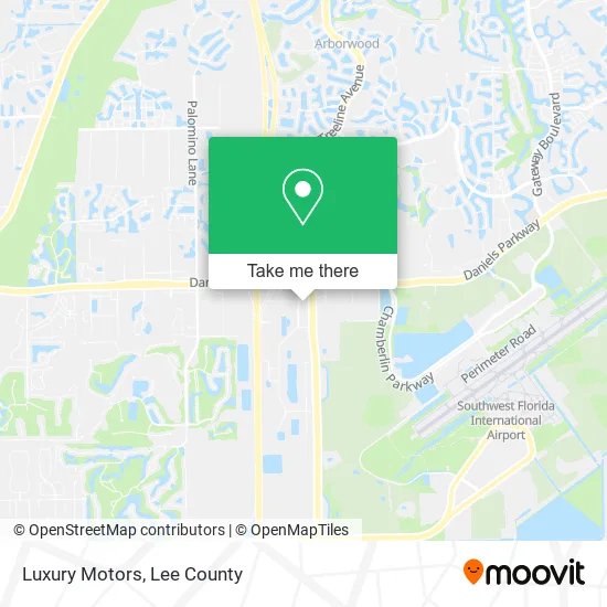 Mapa de Luxury Motors