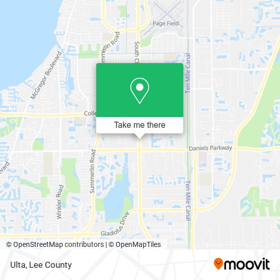 Ulta map