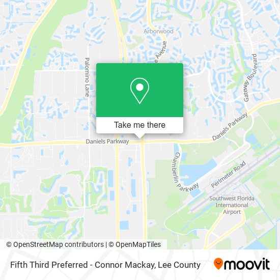 Fifth Third Preferred - Connor Mackay map