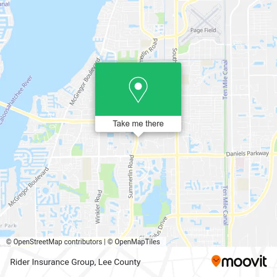 Rider Insurance Group map