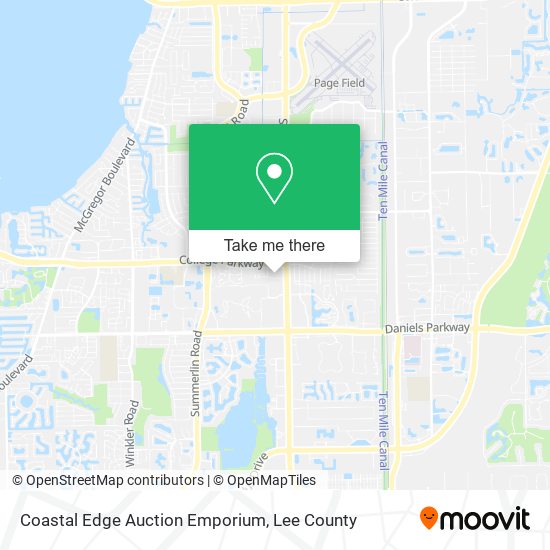 Mapa de Coastal Edge Auction Emporium