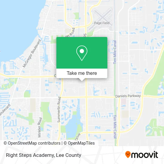 Right Steps Academy map