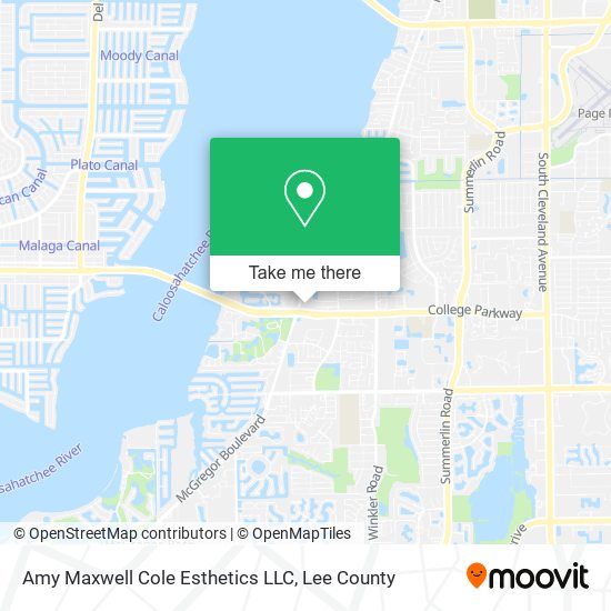 Mapa de Amy Maxwell Cole Esthetics LLC