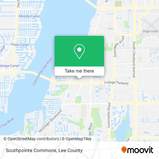 Southpointe Commons map