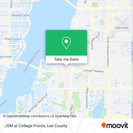 JSM at College Pointe map