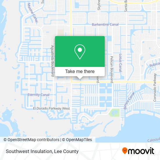 Southwest Insulation map