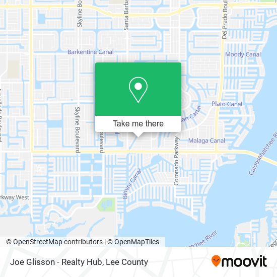 Joe Glisson - Realty Hub map