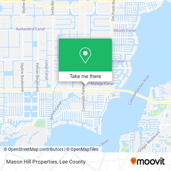 Mapa de Mason Hill Properties