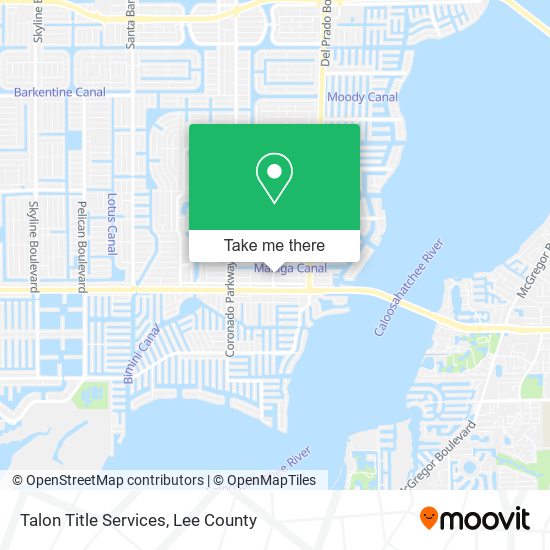Mapa de Talon Title Services