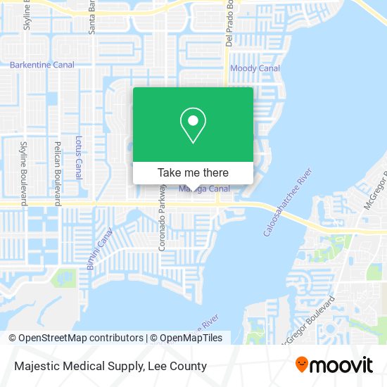 Mapa de Majestic Medical Supply