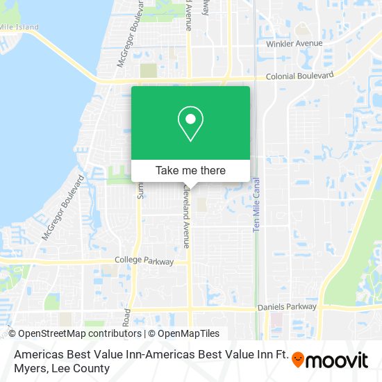Americas Best Value Inn-Americas Best Value Inn Ft. Myers map