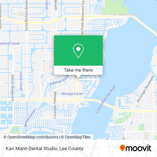Mapa de Kari Mann Dental Studio