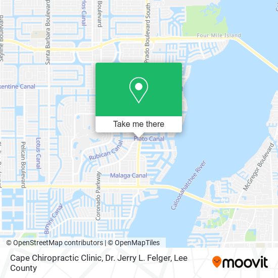 Mapa de Cape Chiropractic Clinic, Dr. Jerry L. Felger