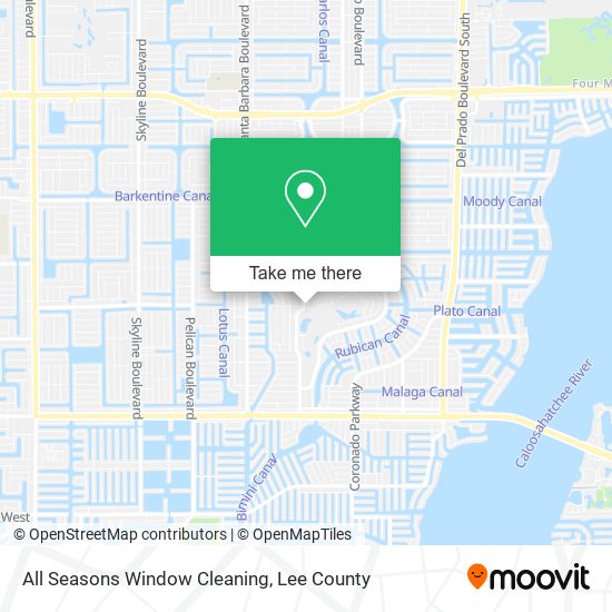 All Seasons Window Cleaning map