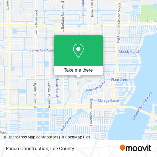 Ranco Construction map