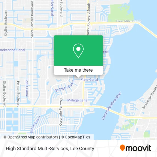 High Standard Multi-Services map