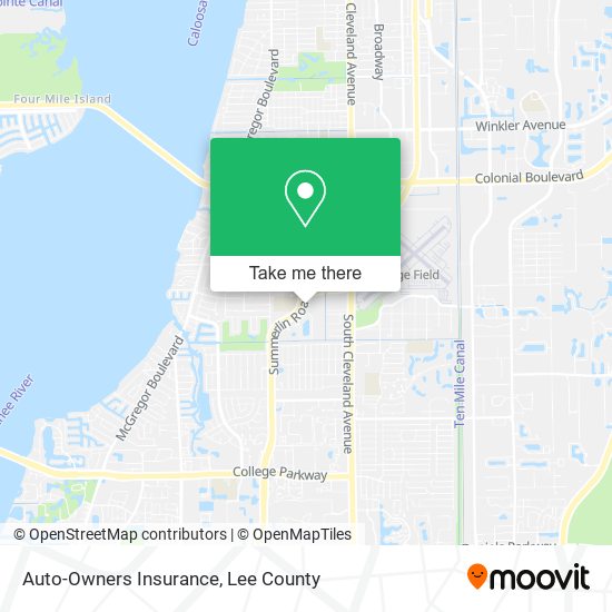 Auto-Owners Insurance map